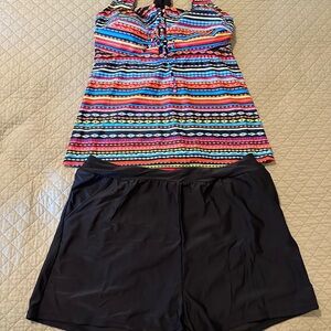 Brand new XL swim top & swim shorts.